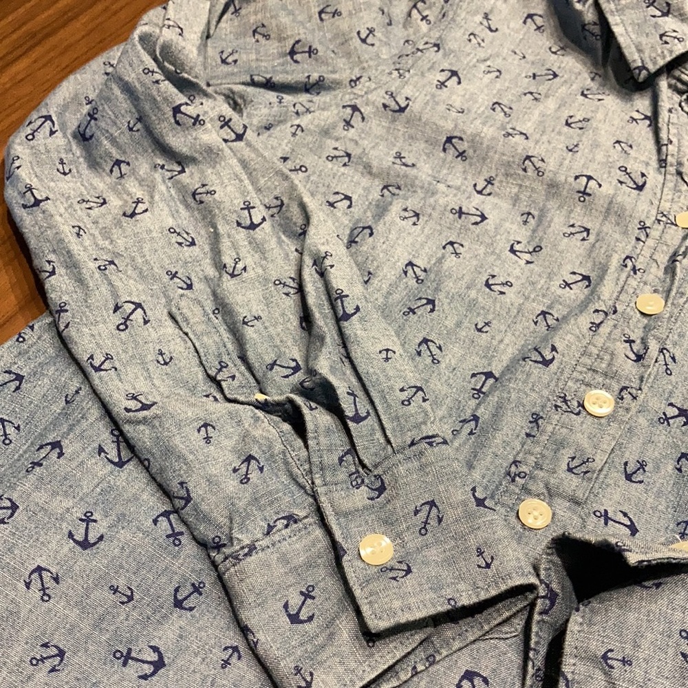 J. Crew Nautical Chambray Shirt